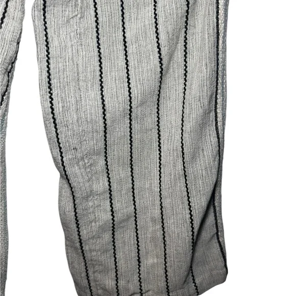 Free People Beige and Black Striped Joggers - Picture 3 of 8